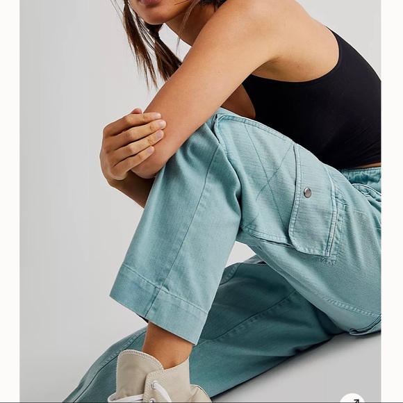 Tahiti Cargo Pants Free People Small - Picture 3 of 3